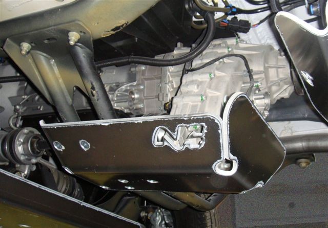 Blindage de boîte de transfert en aluminium de 8mm MERCEDEX SPRINTERSprinter III 4x4 W907 AWD