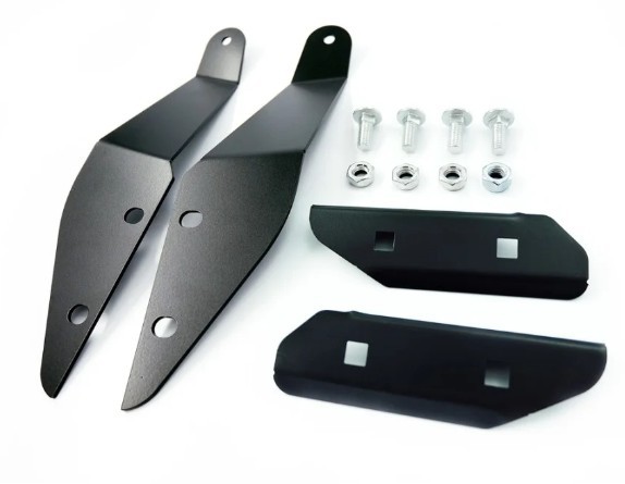 Kit fixation barre à led pour fixation sur goutière