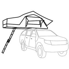 Tentes de toit & Auvents