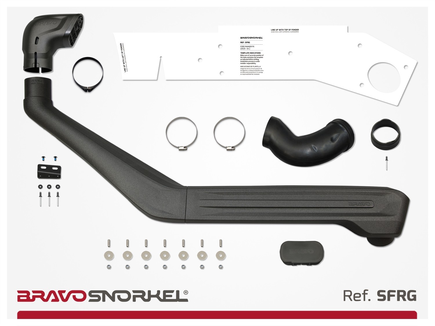 SNORKEL BRAVO FORD RANGER PX (2023-)