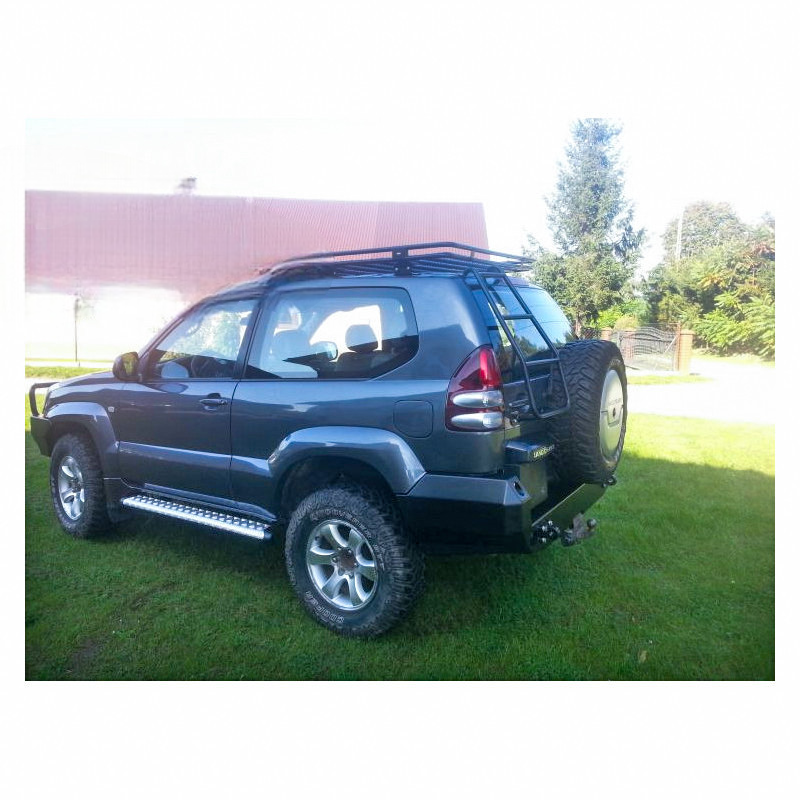 PARE CHOC ARRIERE KDJ125 AVEC EXTENSION D'AILES