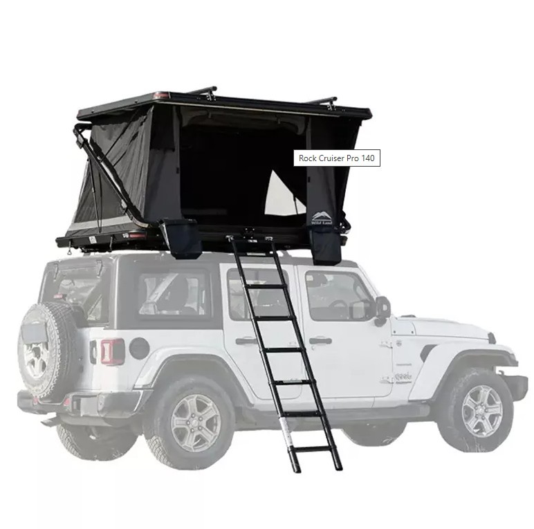 TENTE DE TOIT COQUE ALU WILDLAND La Rock Cruiser Pro 140