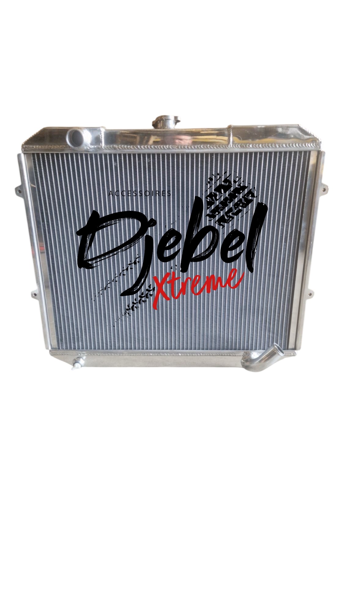 Radiateur aluminium grand volume Mitsu Pajero 2 - 2.8 TD BOITE MECA