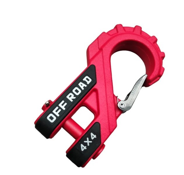 Crochet renforcé amovible ROUGE