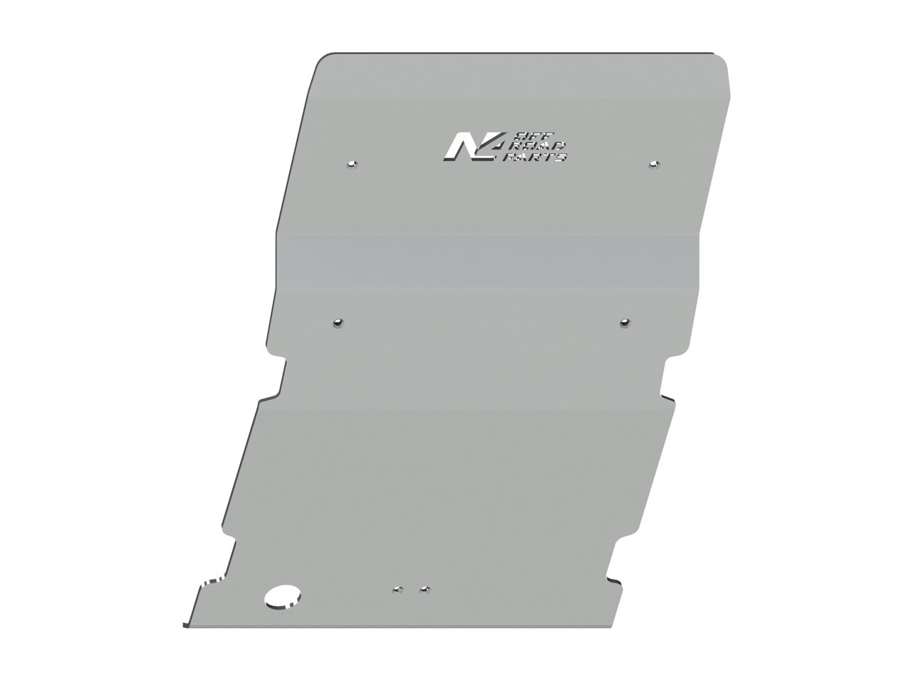 Ski de protection avant en aluminium de 8mm pour Mitsubishi L200 après 2015 et Fiat Fullback