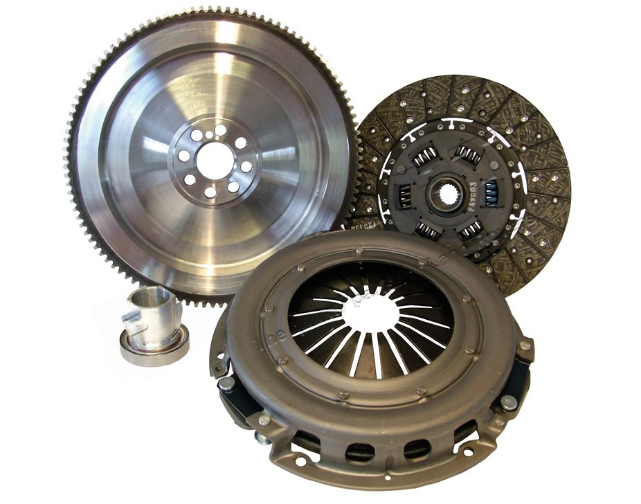 KIT EMBRAYAGE + VOLANT MOTEUR + BUTEE CONVERSION MONO MASSE RENFORCE TD5