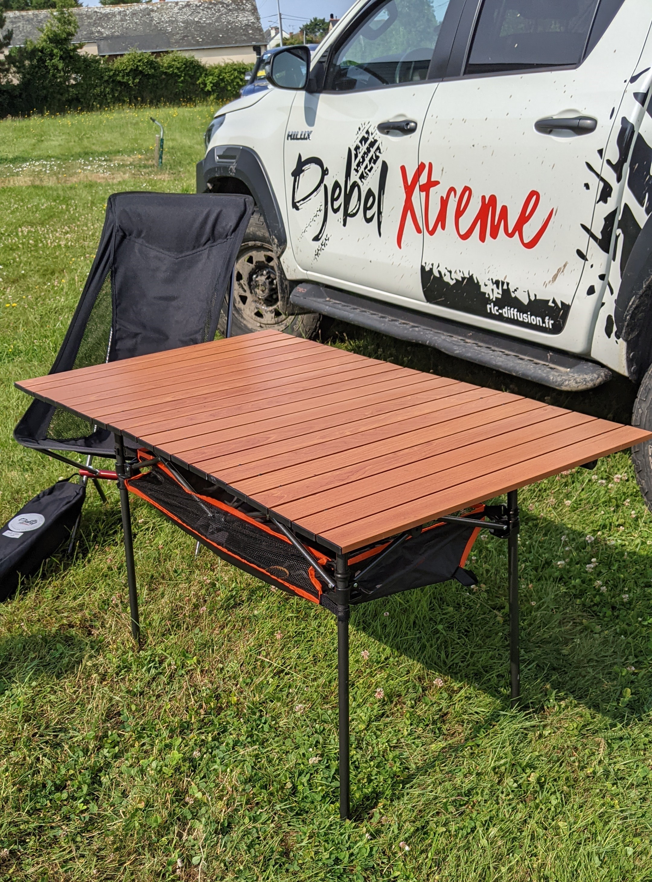 TABLE PIQUE-NIQUE XL PLIANTE DJEBELXTREME