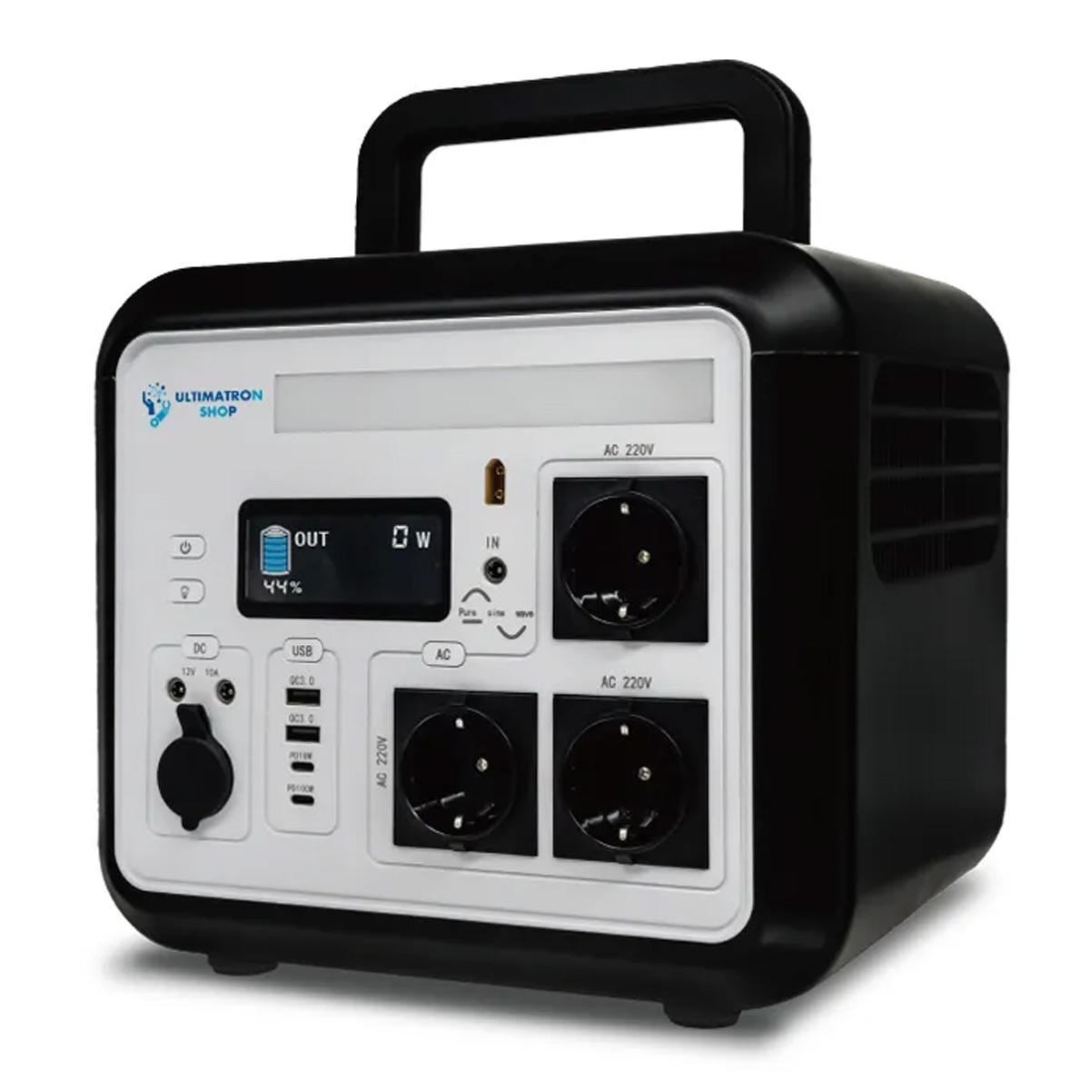 Station d’Énergie Portable Ultimatron Powercube 1500W