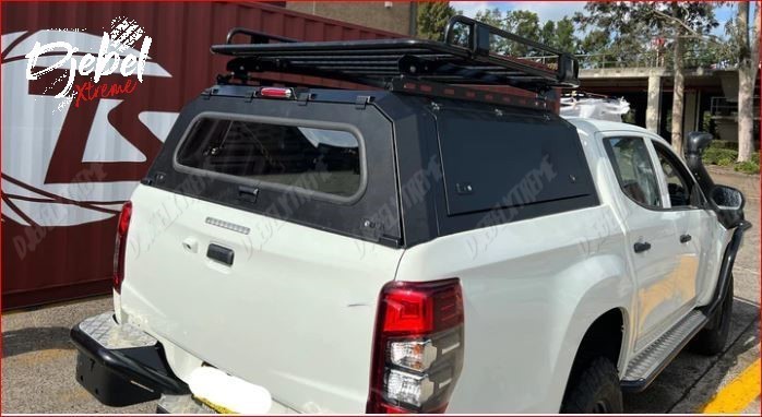 HARD TOP ACIER DJEBELXTREME - NISSAN NAVARA D22 / D40 DOUBLE CABINE