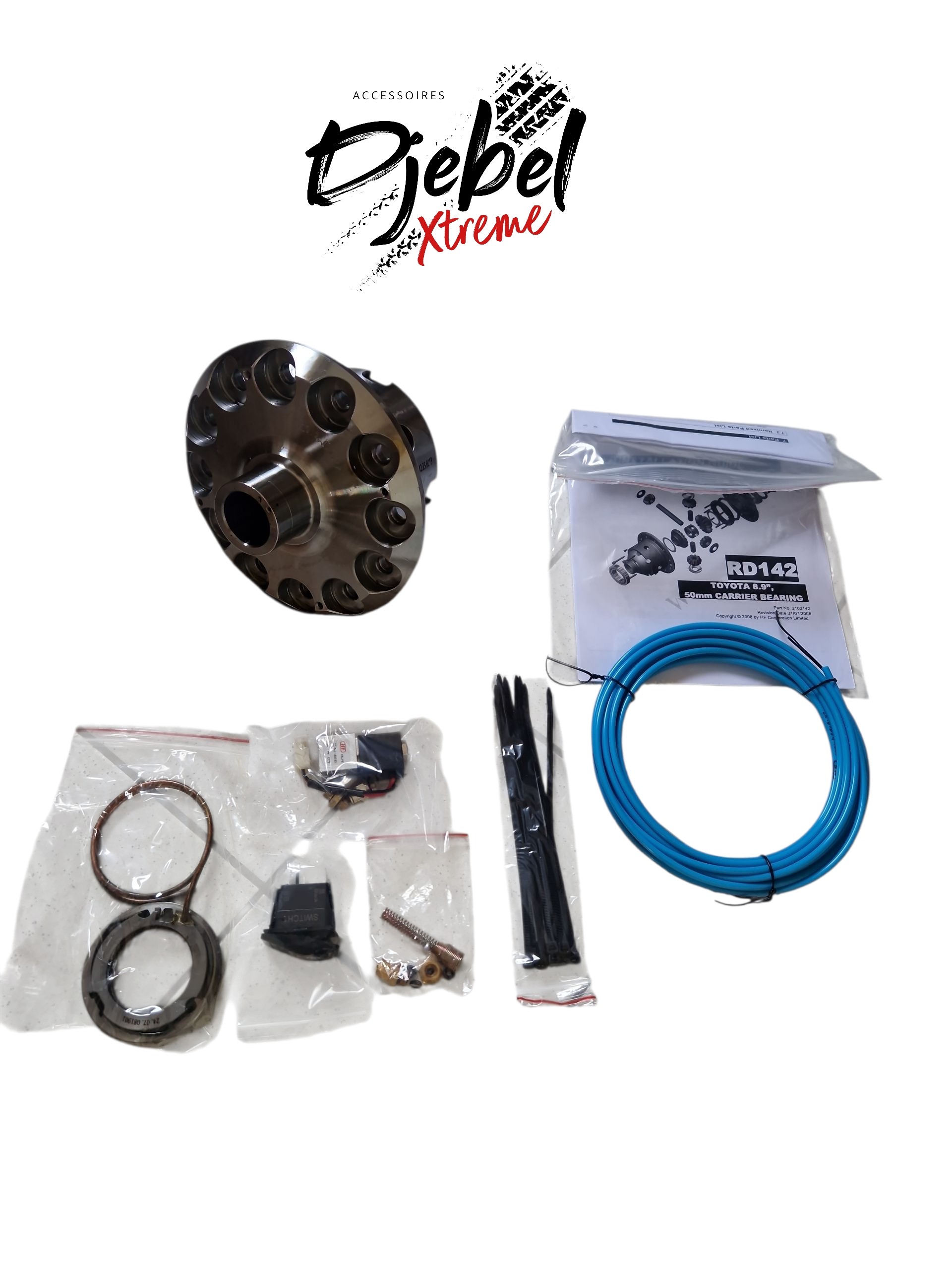 BLOCAGE DE PONT AVANT AIR LOCKER TOYOTA J4 J6 J7 J8