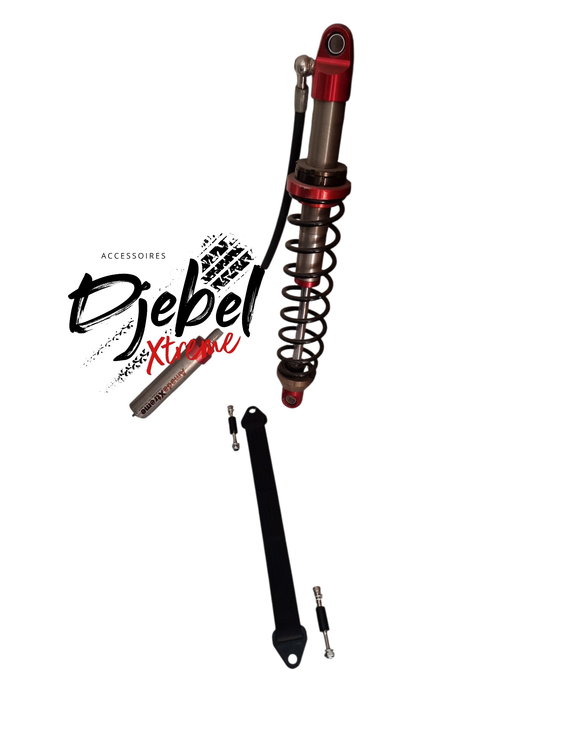 SANGLE ANTI DÉBATTEMENT HD BLACK A VISSER