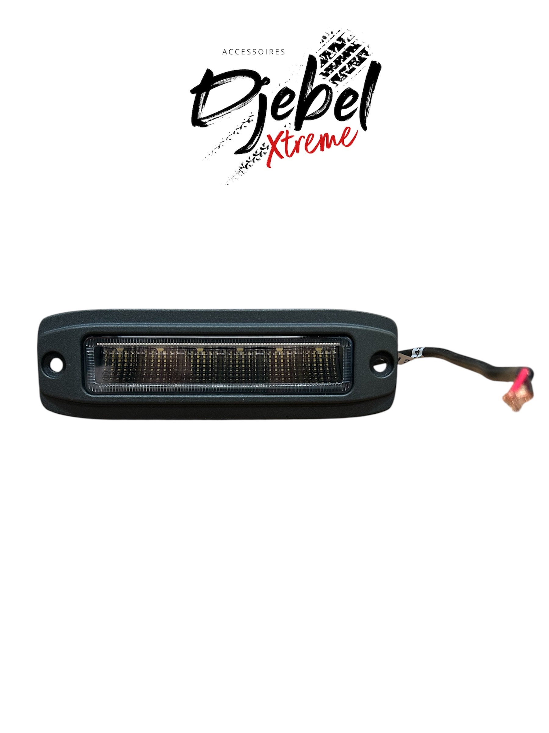 PHARE LED OSRAM rectangle 30W Flood sur Pare choc