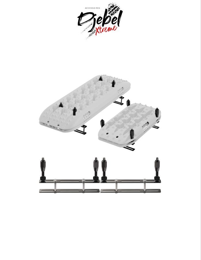 Fixation de plaques à sables