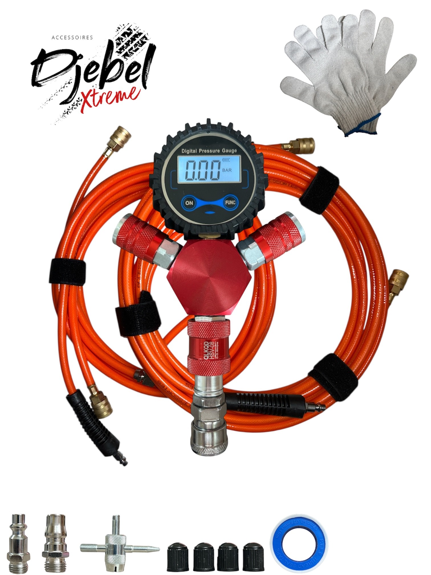 Kit de gonflage multi-voies