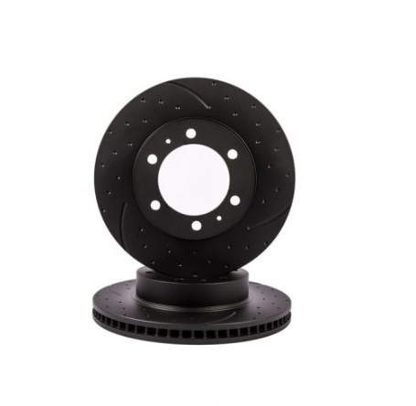 DISQUE de FREIN Avant Rainuré/Pointé RDA (La Paire) HILUX 320 MM