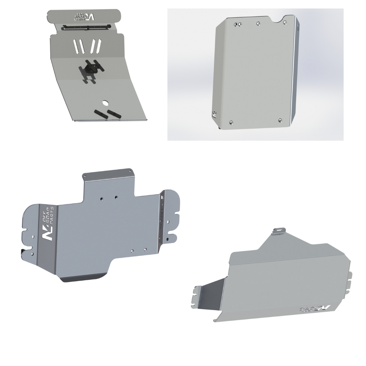 BLINDAGE COMPLET ALU 8 MM TOYOTA KDJ125