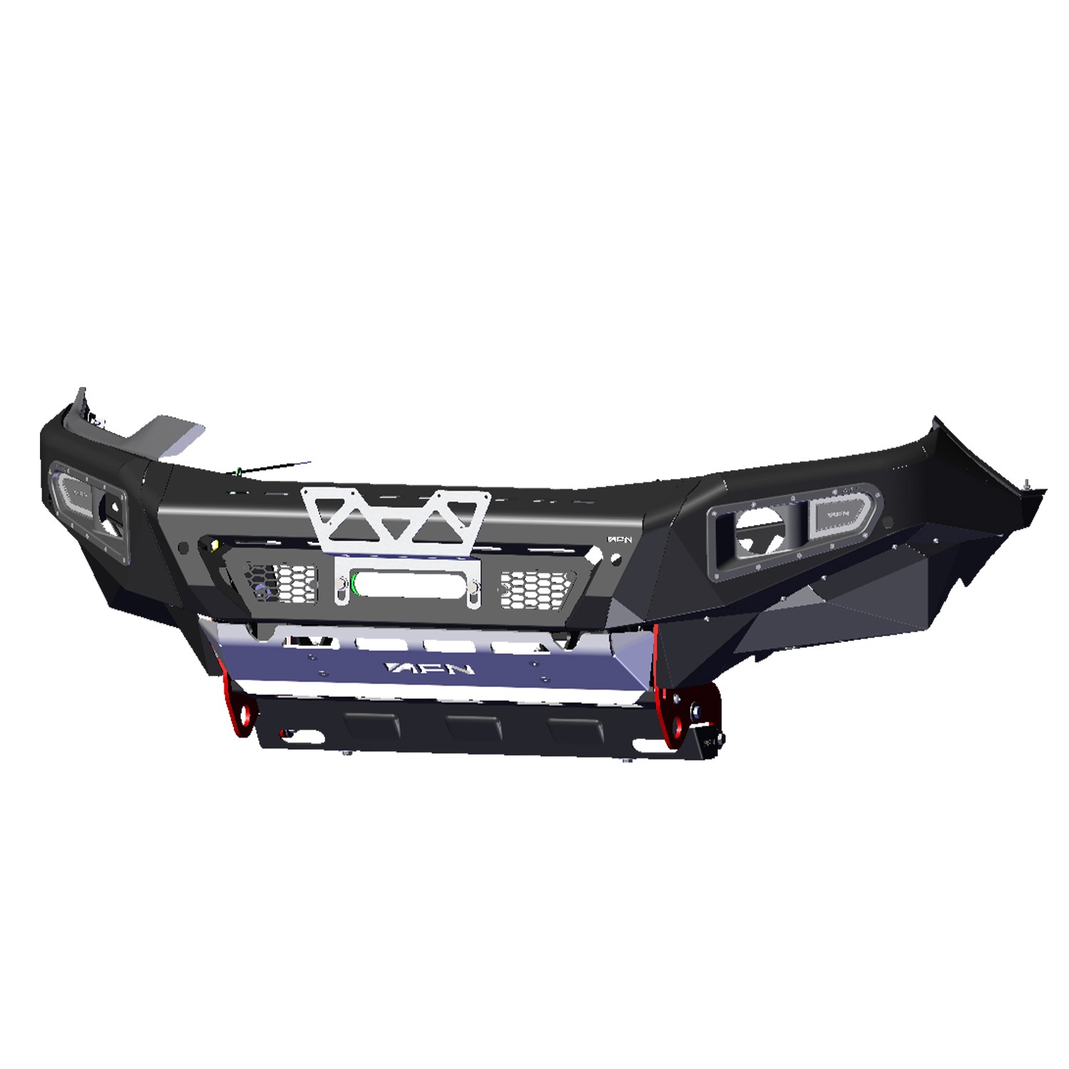 Pare-chocs avant AFN avec phares antibrouillard d'origine ISUZU DMAX 2024+