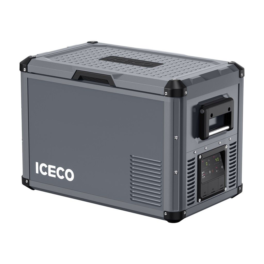 REFRIGERATEUR CONGELATEUR ICECO VL PRO 45L DOUBLE COMPARTIMENTS GRIS