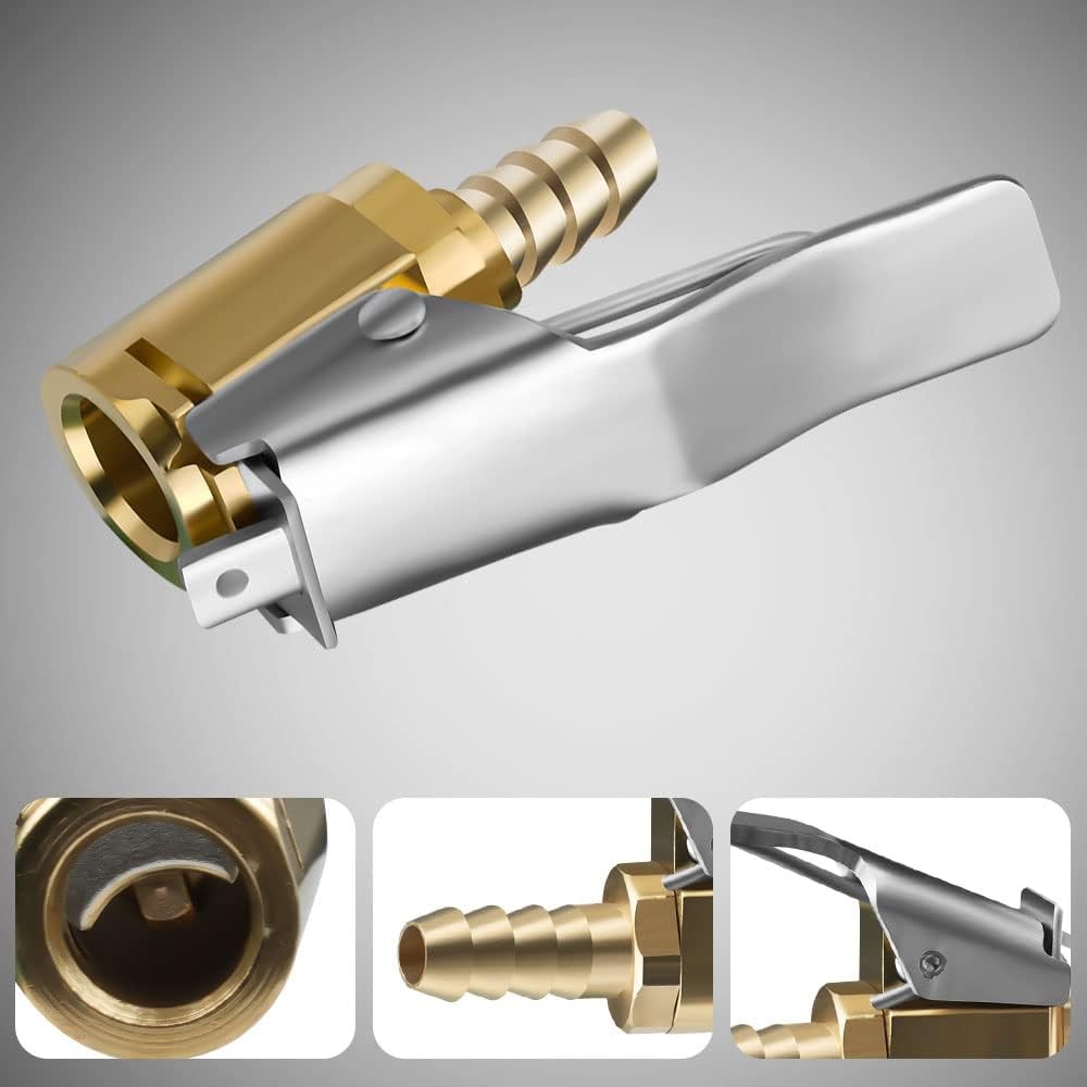 ADAPTATEUR Air Comprimé à Clip 1/4 - 8mm Adaptateur Valve