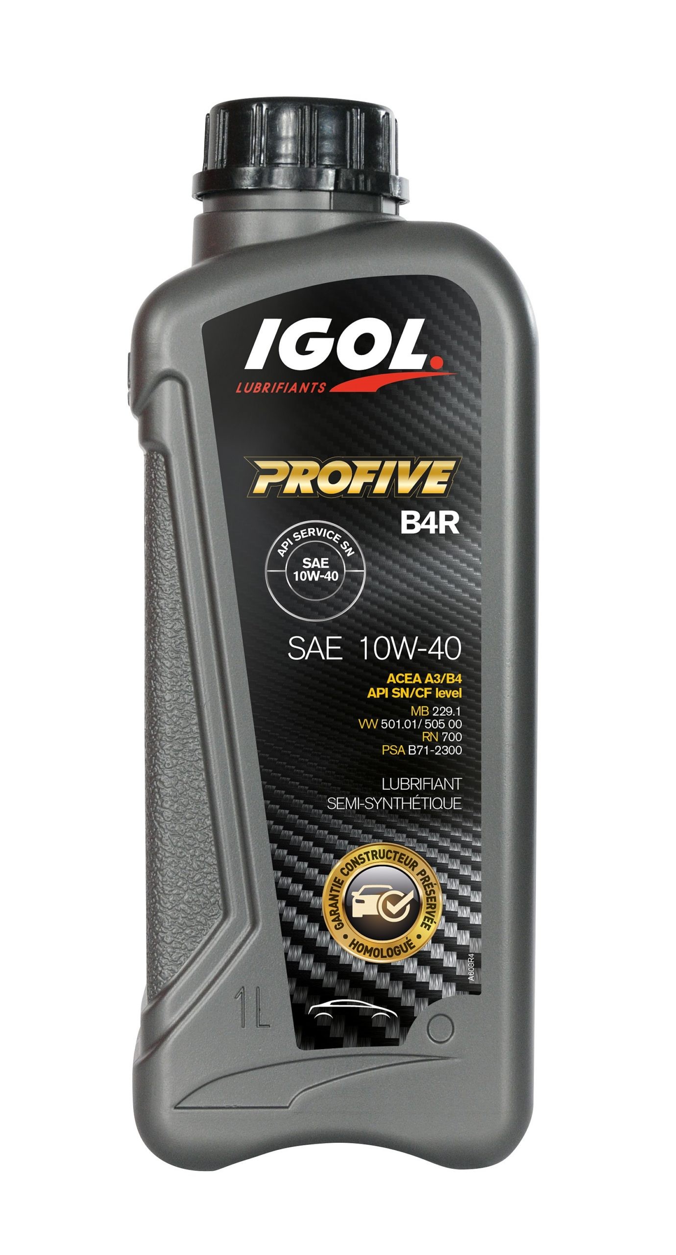 HUILE IGOL 10 W40 PROFIVE B4R BIDON 2L