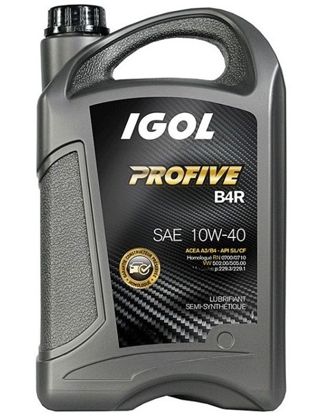 HUILE IGOL 10 W40 PROFIVE B4R BIDON 5L