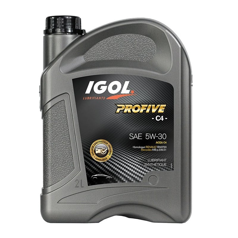 HUILE MOTEUR IGOL PROFIVE C4 5W30 BIDON DE 5L