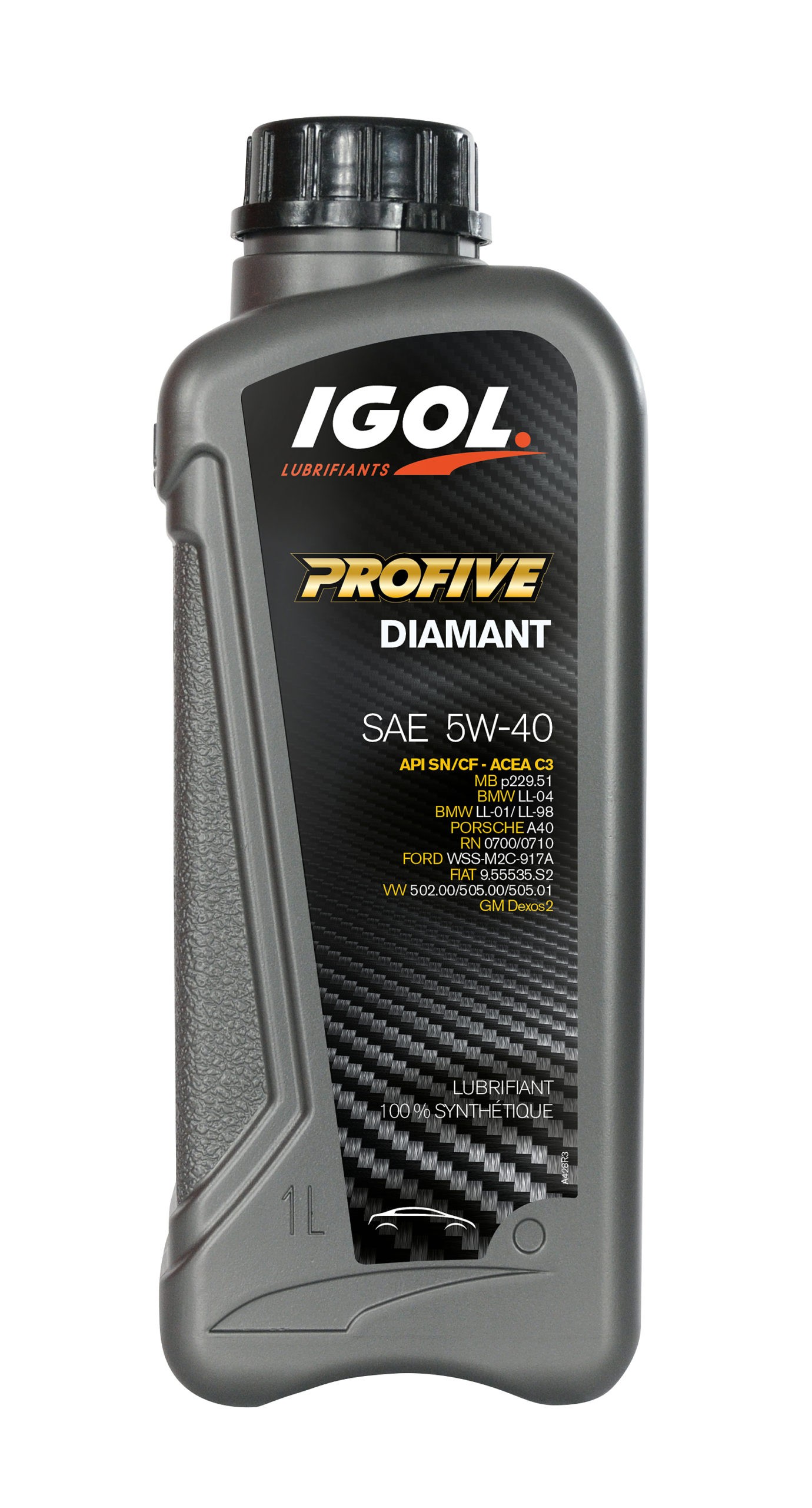 HUILE IGOL 5W40 PROFIVE DIAMANT BIDON 2L