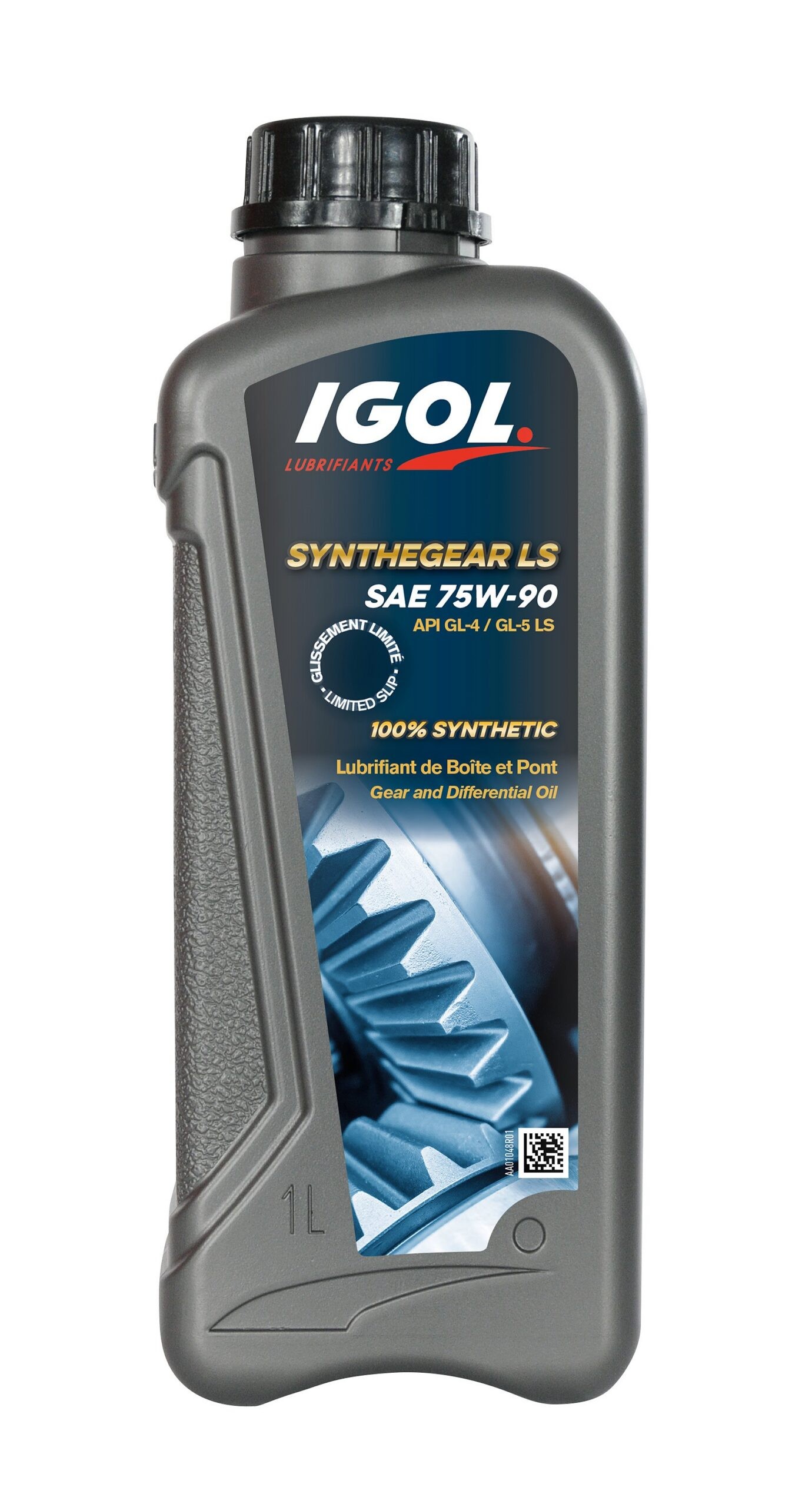 HUILE TRANSMISSIONS IGOL SYNTHEGEAR 75W90 BIDON 1L