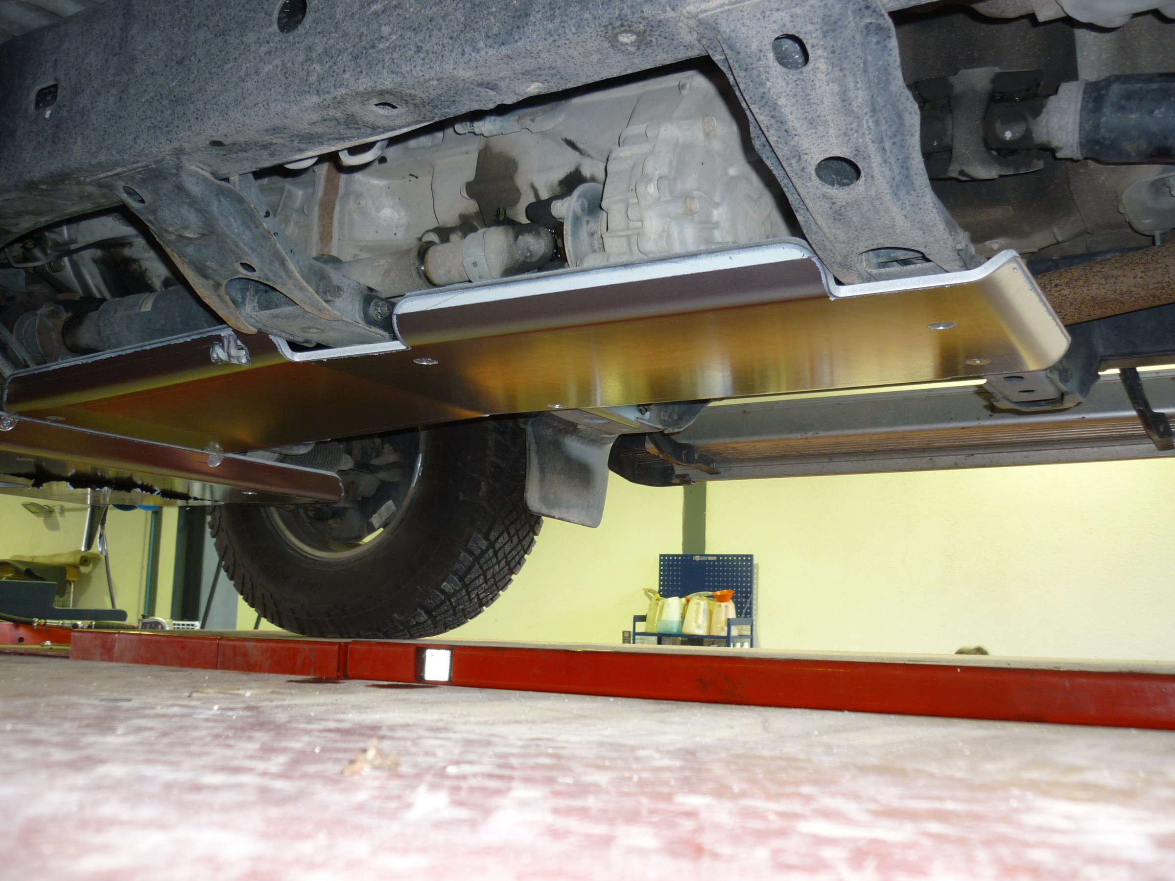 Ski de protection boîtes vitesses et transfert en aluminium de 8mm pour Toyota KZJ95 KDJ95 N4