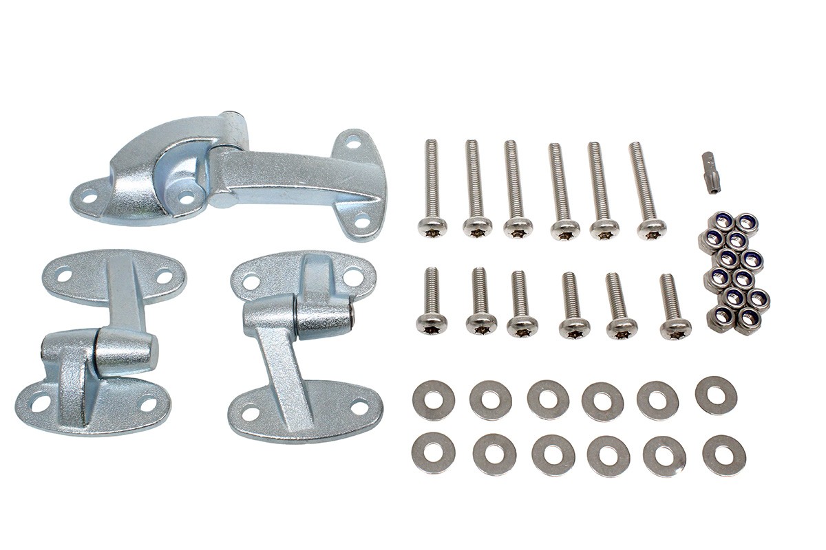 Kit charnière de porte arrière inox defender TD4 OEM