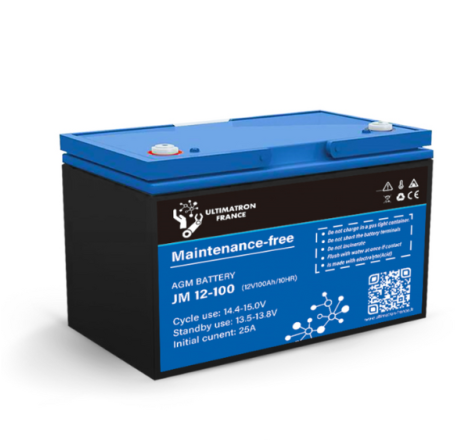 BATTERIE AGM DEEP CYCLE JM-12-100 12V 100AH ULTIMATRON