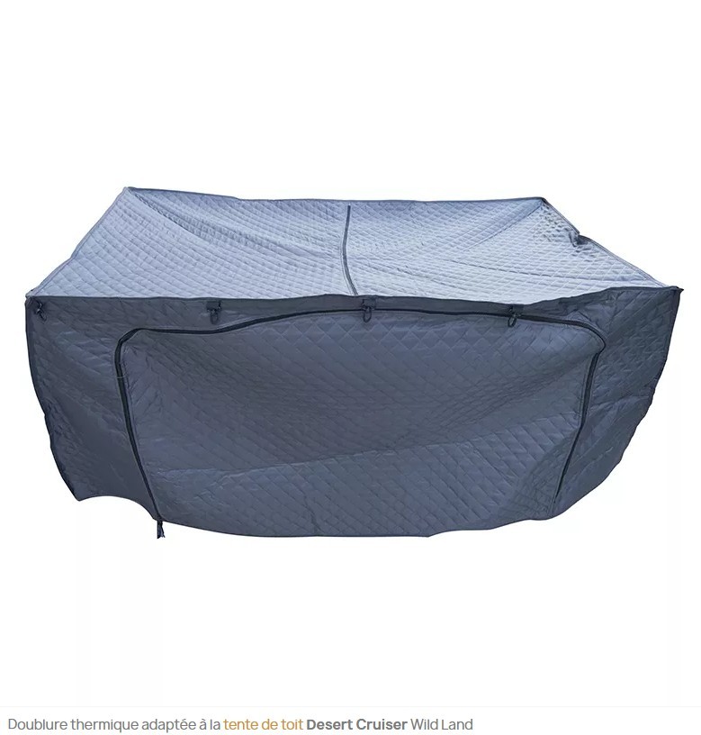 doublure thermique pour tente de toit